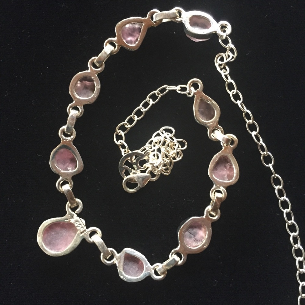 Pink Tourlamine necklace - Picture 5 of 5